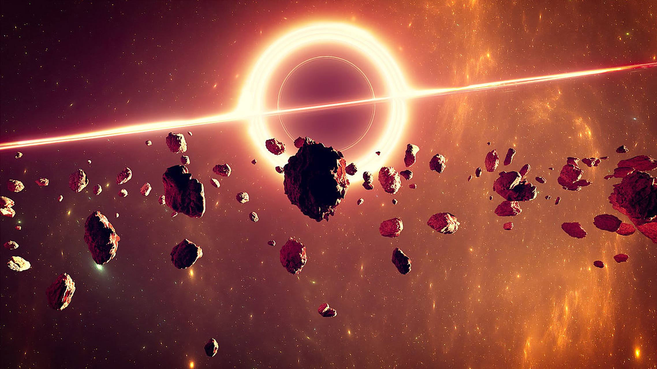 全方位的坍缩,意味着宇宙中的物质密度会越来越大,星系之间的碰撞融合