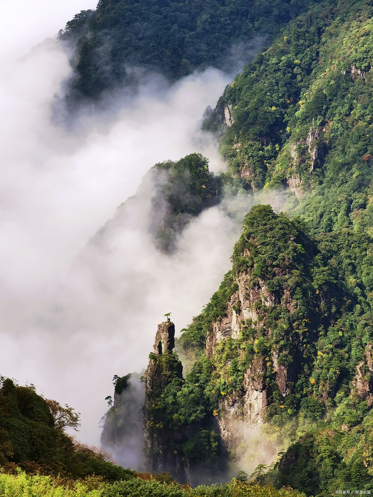 蓥华山位于四川省德阳什邡市城.@乐享旅行生活的动态