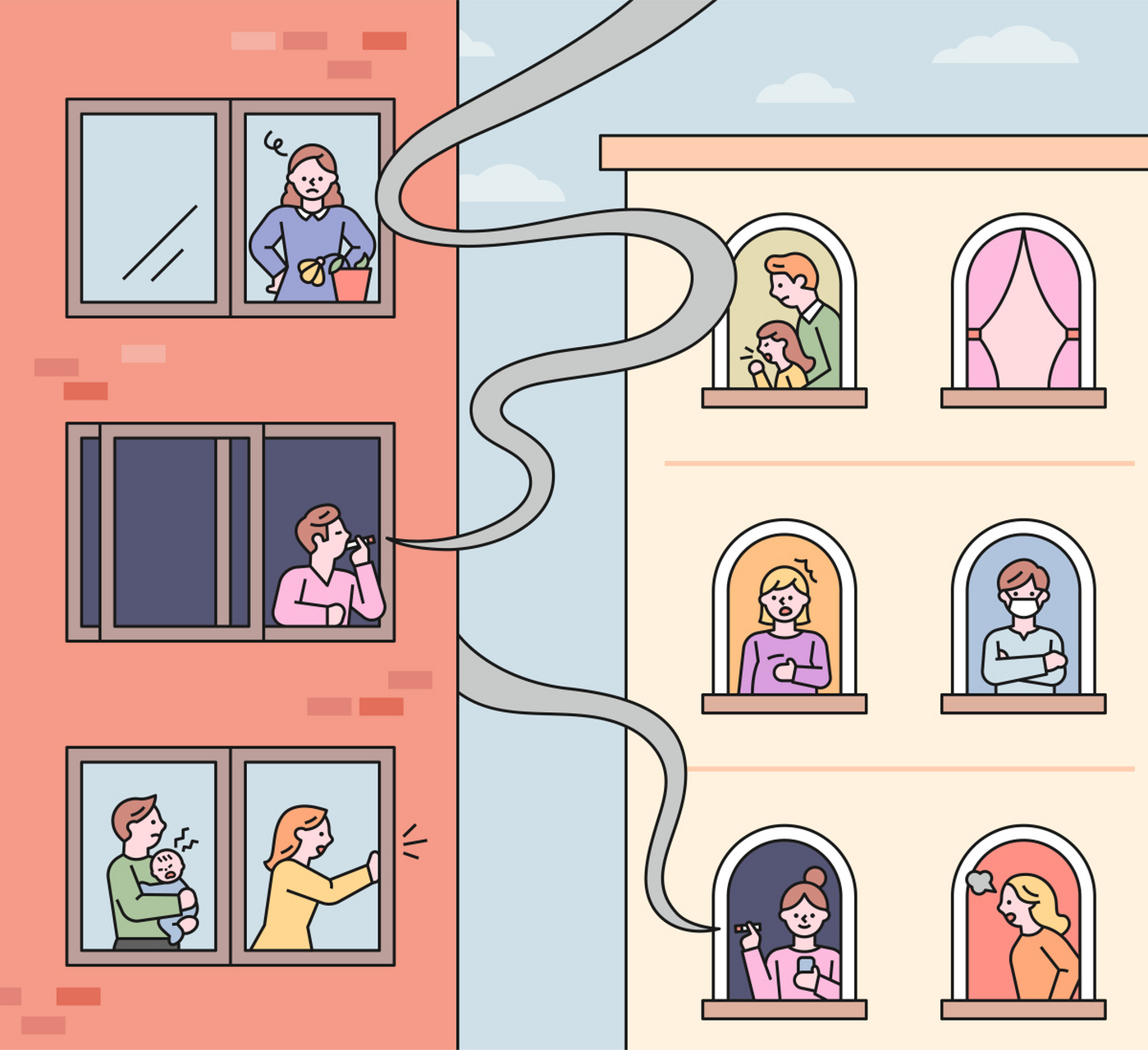 我以前的邻居,因为上半年疫情的影响,把房子卖了