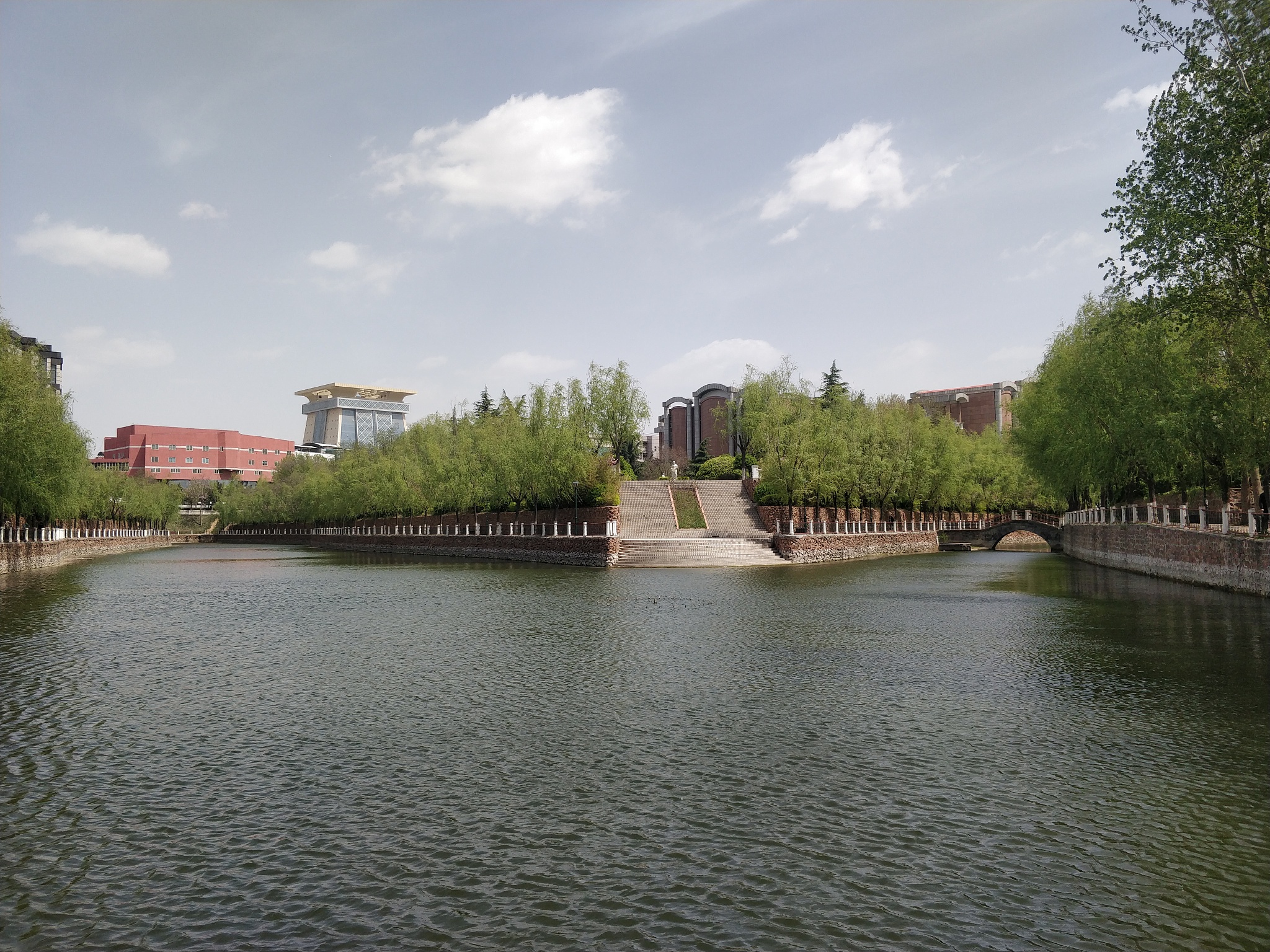 湖南科技大学风景图图片