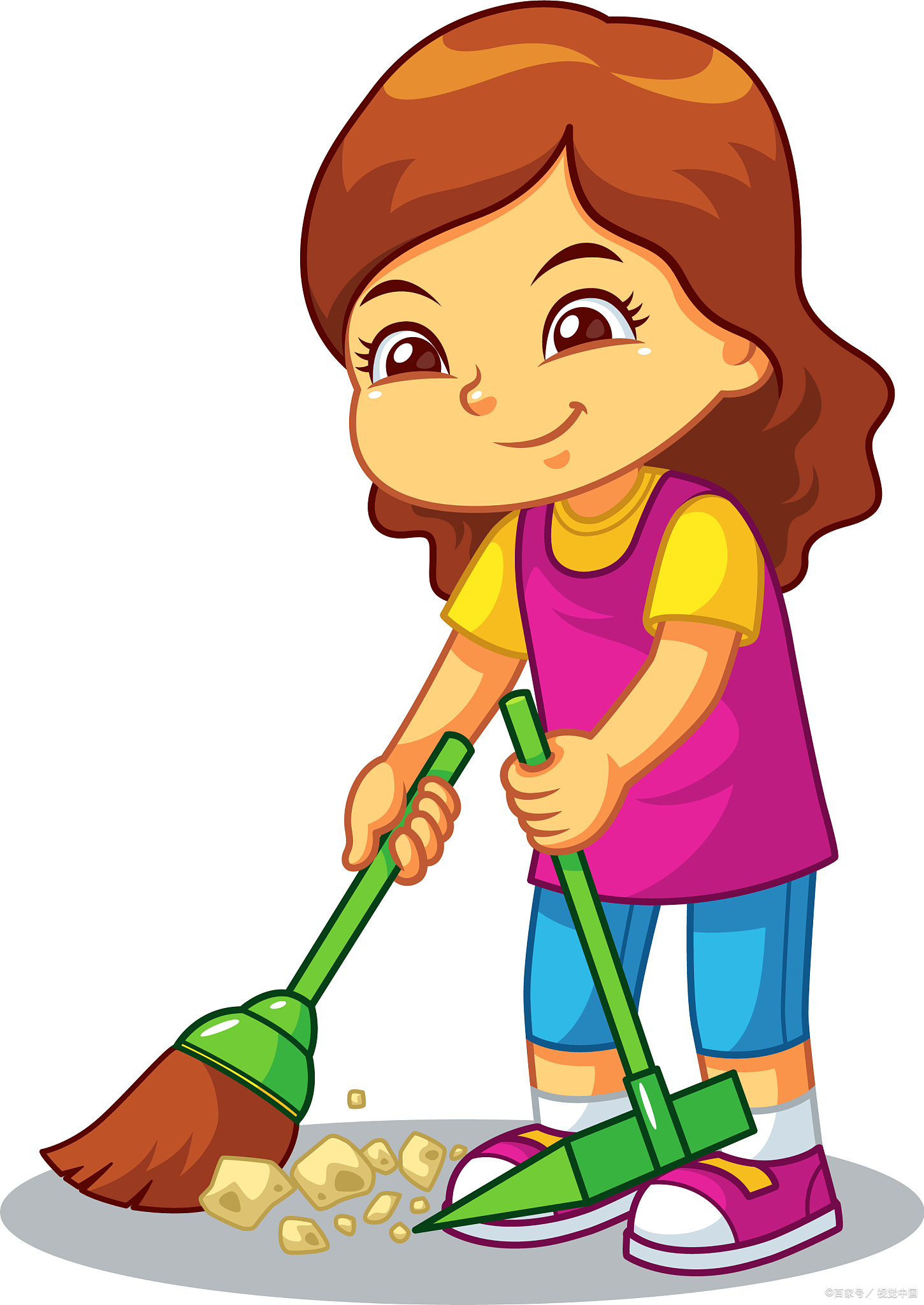 这是因为在中国传统文化中,大扫除寓意着辞旧迎新,扫除晦气,迎接好运.