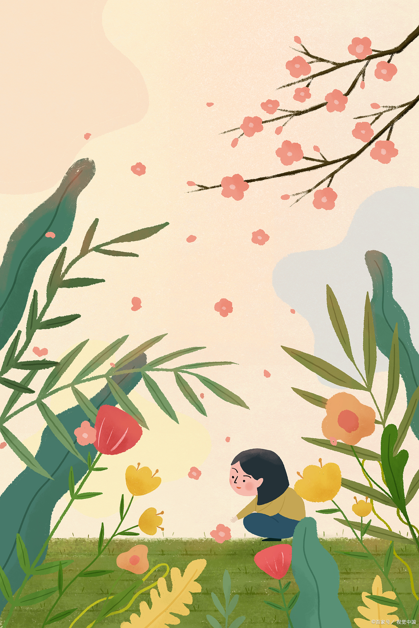 解锁插画绘画技巧,开启艺术创作新旅程 插画,以其独特