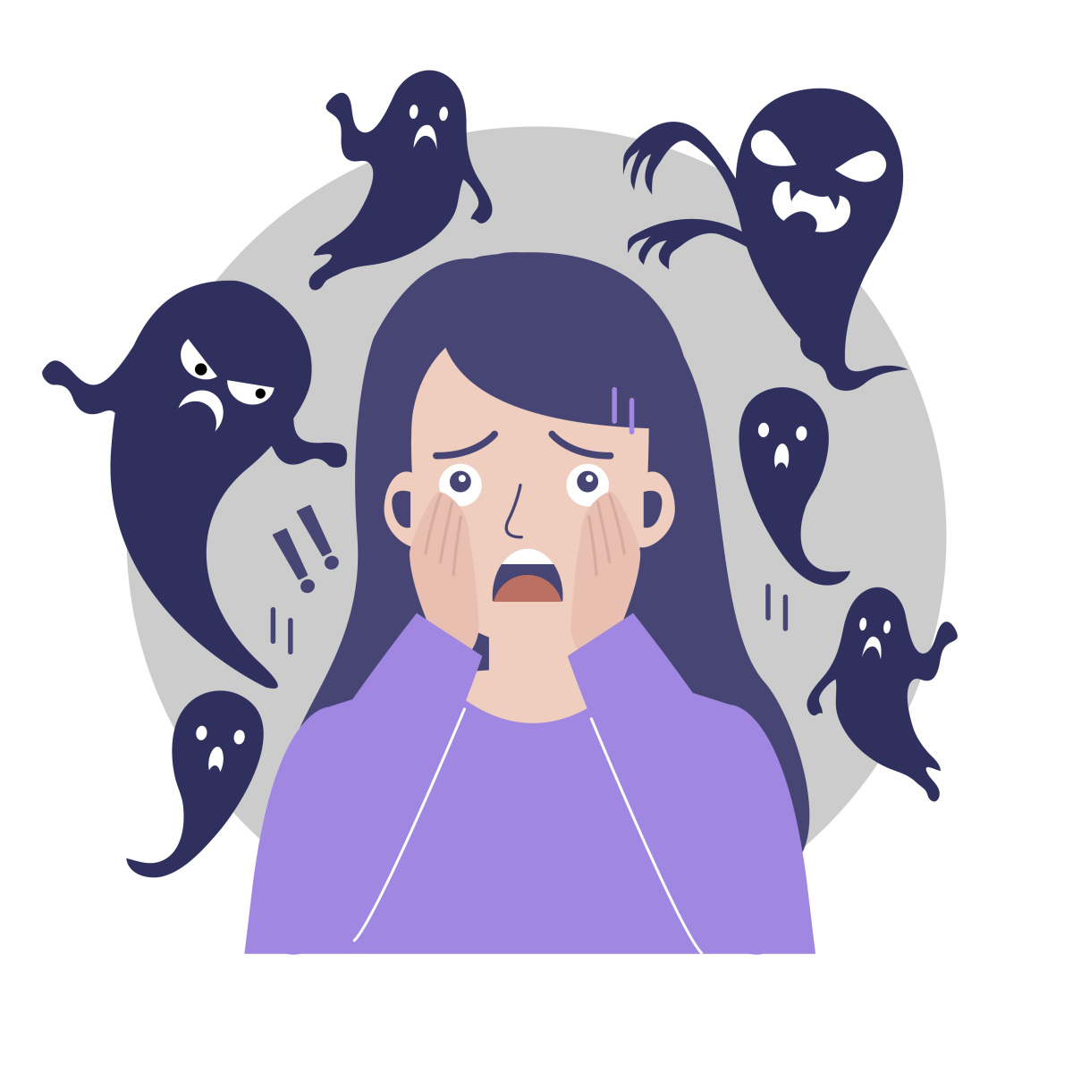 99%的精神分裂症患者都不会觉得自己有病,因为他们没有自知力,在自知