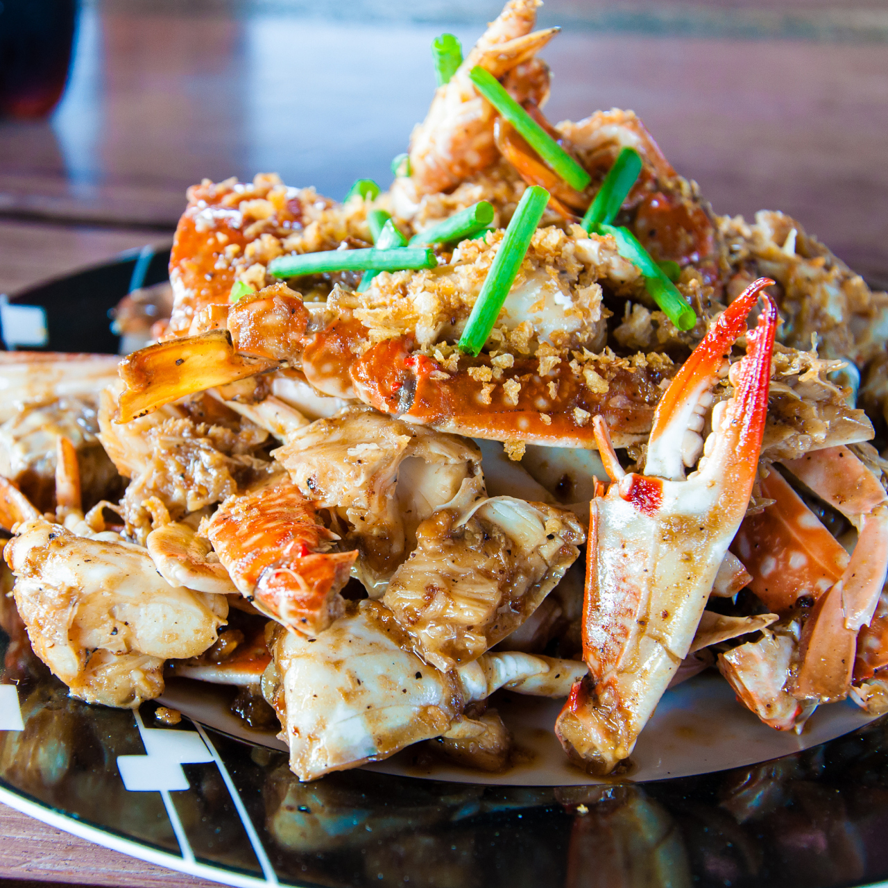 新加坡黑胡椒蟹到店必点.