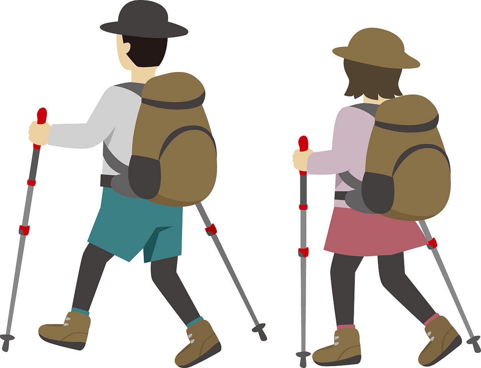 🤩爬完山后,是不是觉得手里的登山杖立下了汗马功劳?