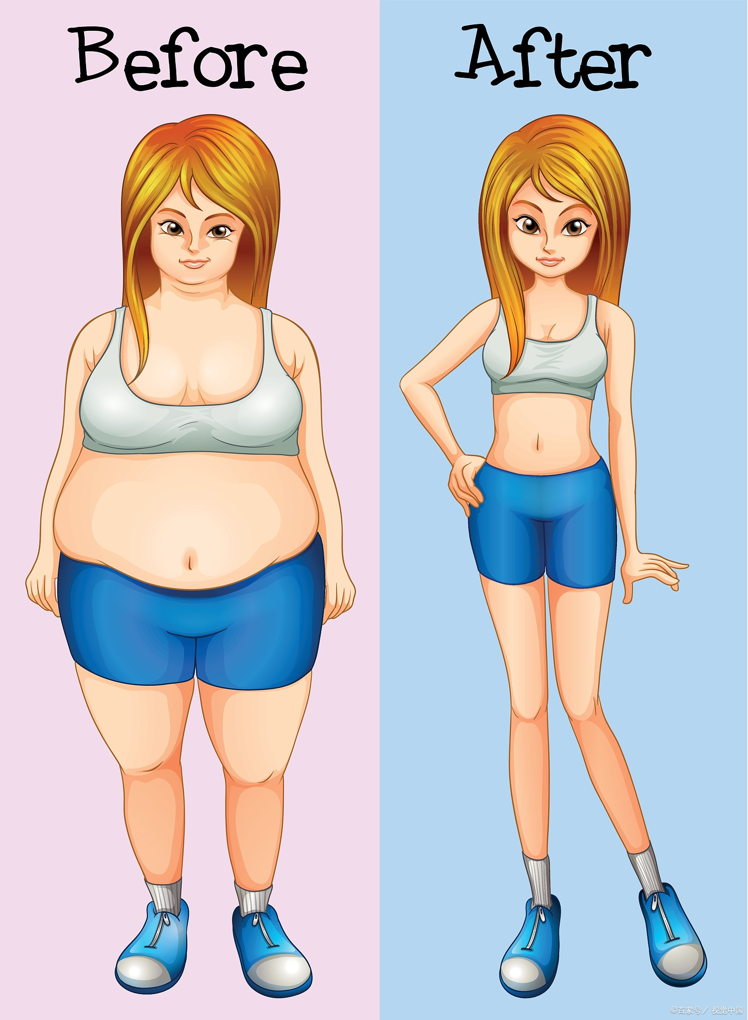 从140斤瘦到现在的100斤,用的是什么方法?