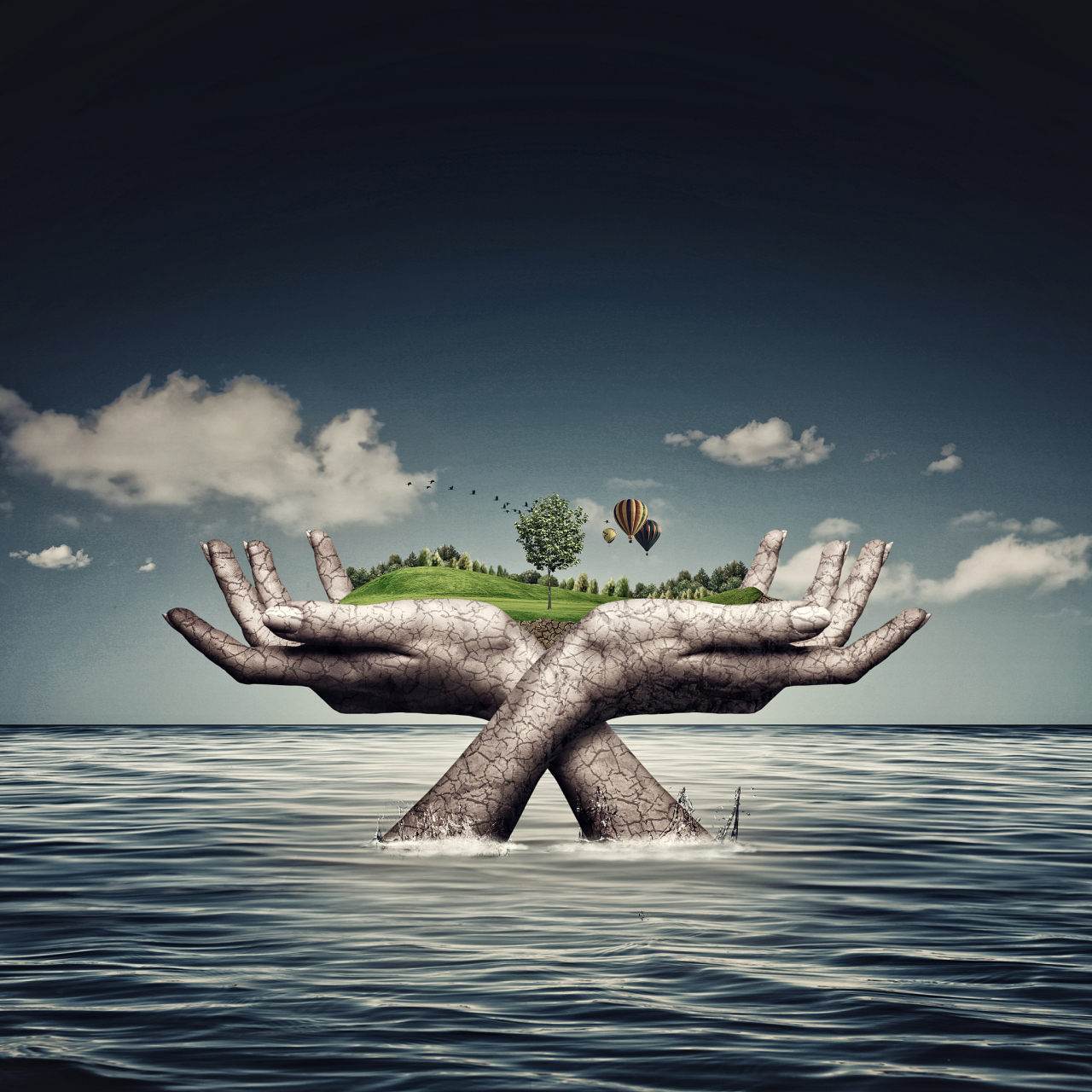 环境保护创意摄影是一种利用摄影技巧和创意思维传达环境保护意实的