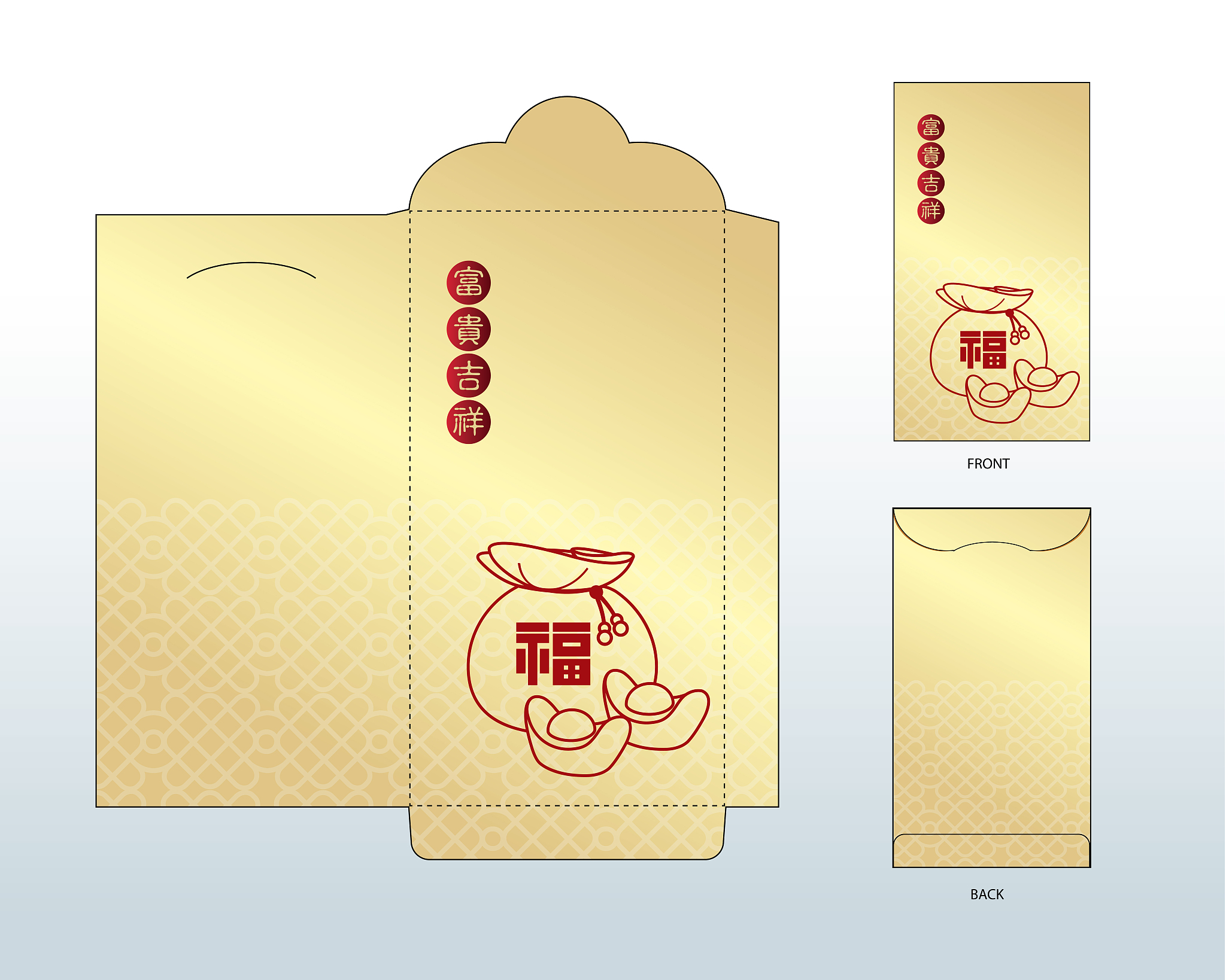 贺喜新婚快乐的红包怎么写结婚红包背面书写模板