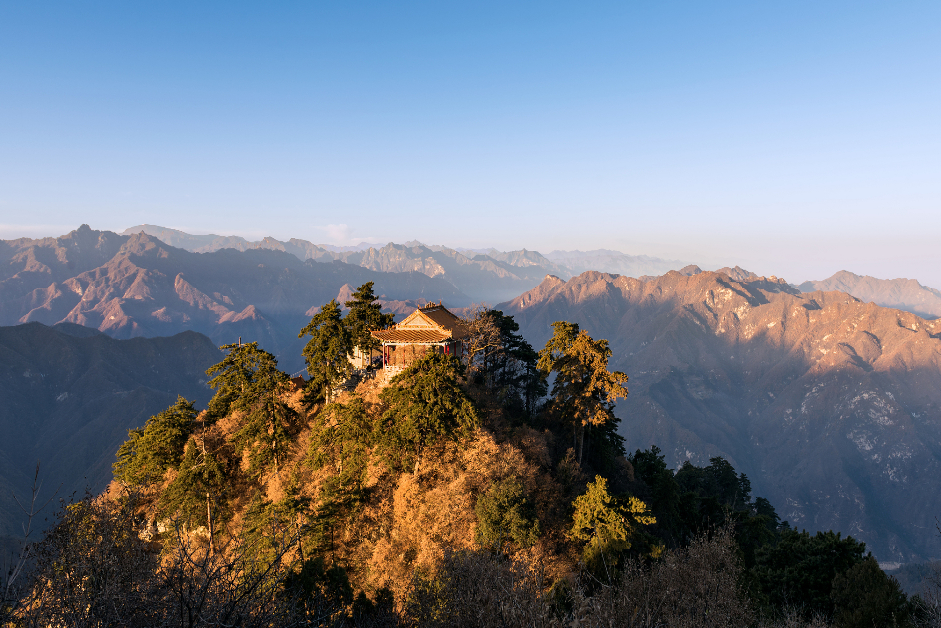 终南山国家森林公园图片