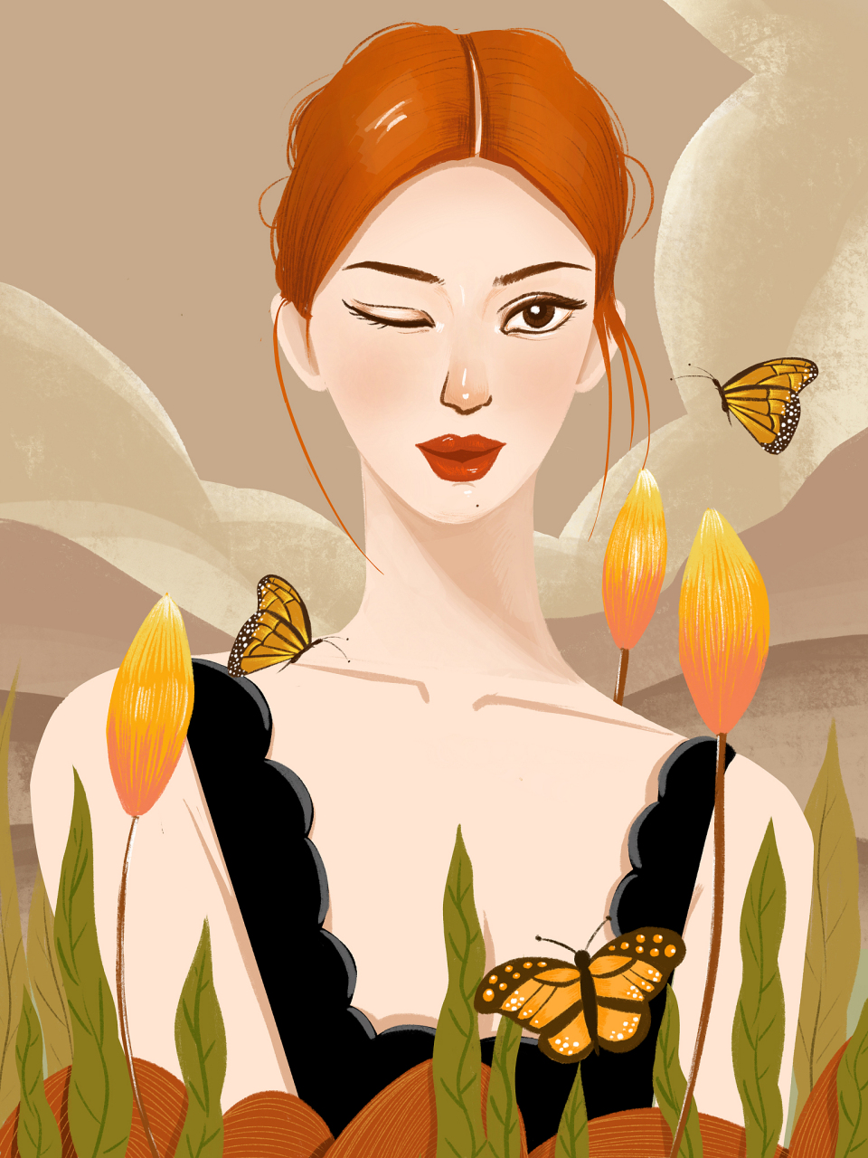 大女人的形象都是这样的吧: 1,足够耀眼,外形上能力上均是.