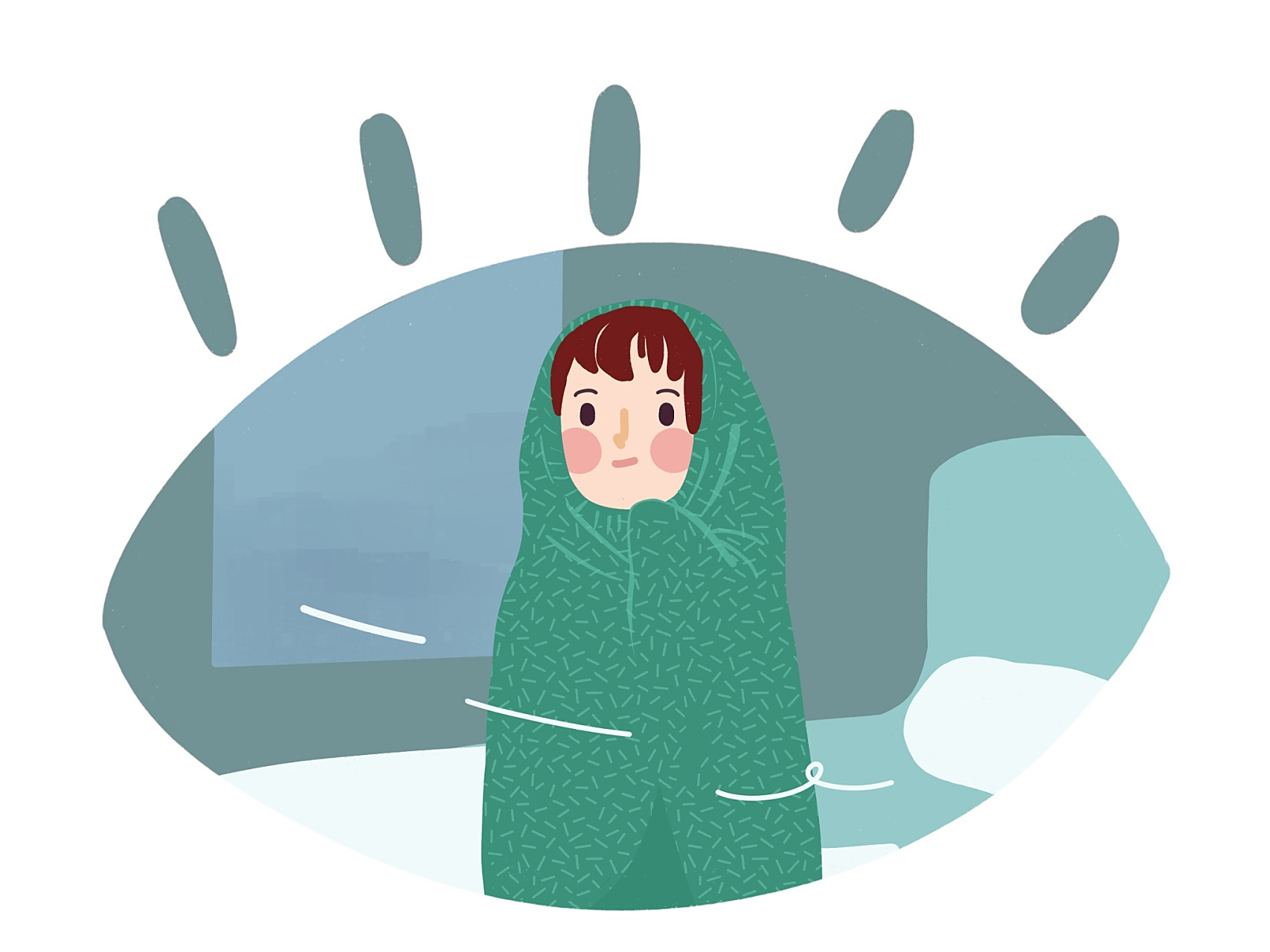 为什么你比别人更怕冷?4大原因不容小觑  原因1,阳气不足  阳气不足的