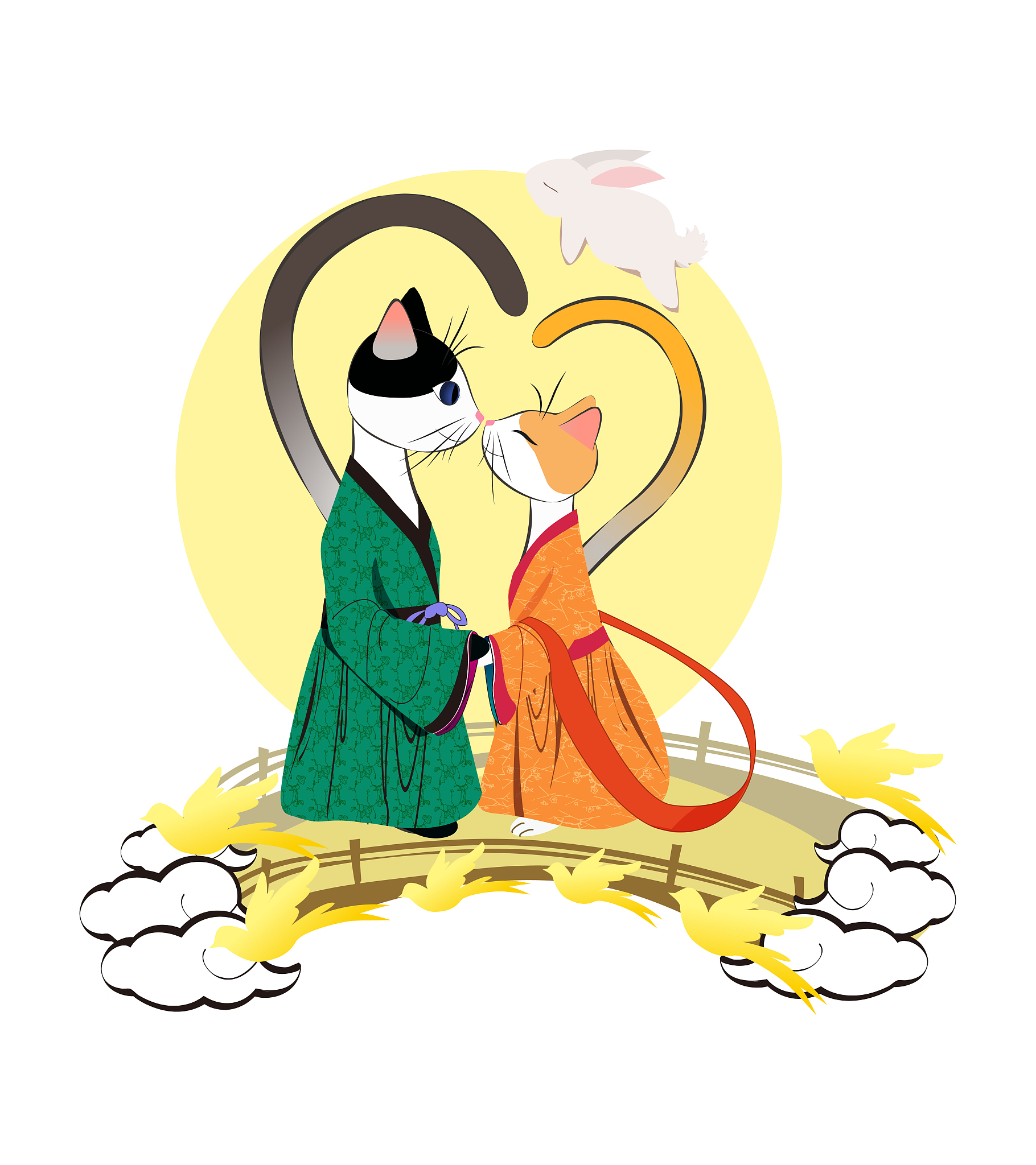 乞巧节,又称"七夕节""女儿节",是中国传统节日中最具女性特色的节日