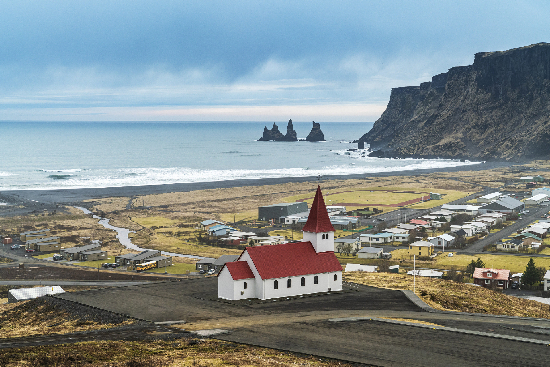 维克小镇位于冰岛的最南端,交通便利,处于冰岛国家一