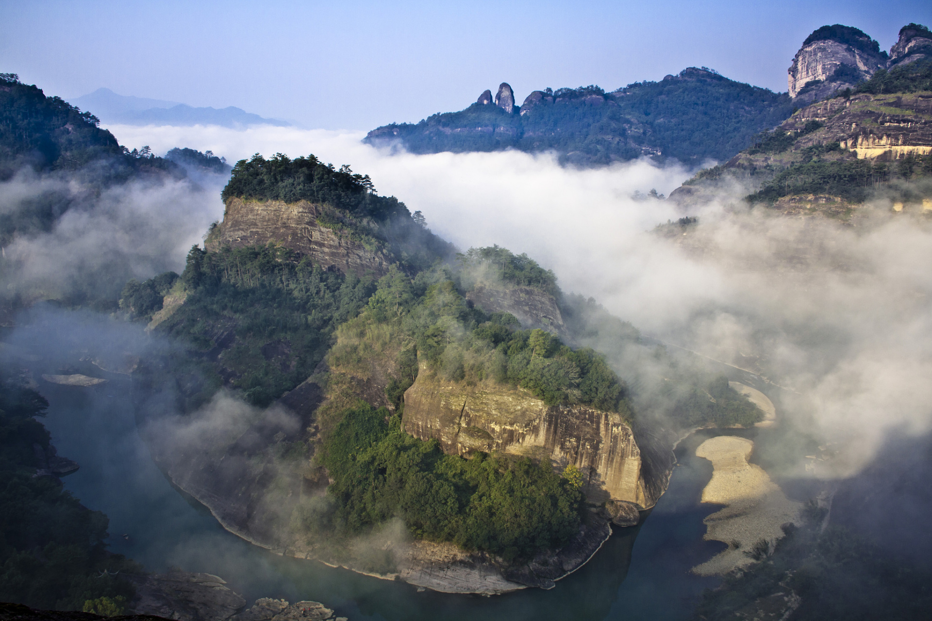 武夷山风景区主要景点图片