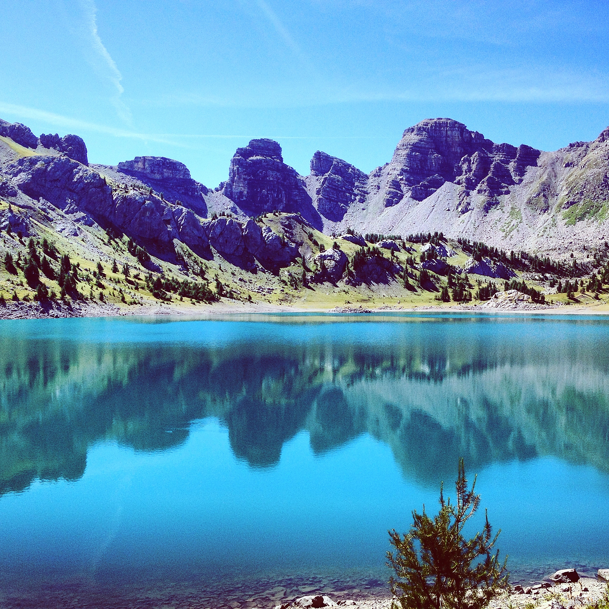 新疆夏天天山天池图片