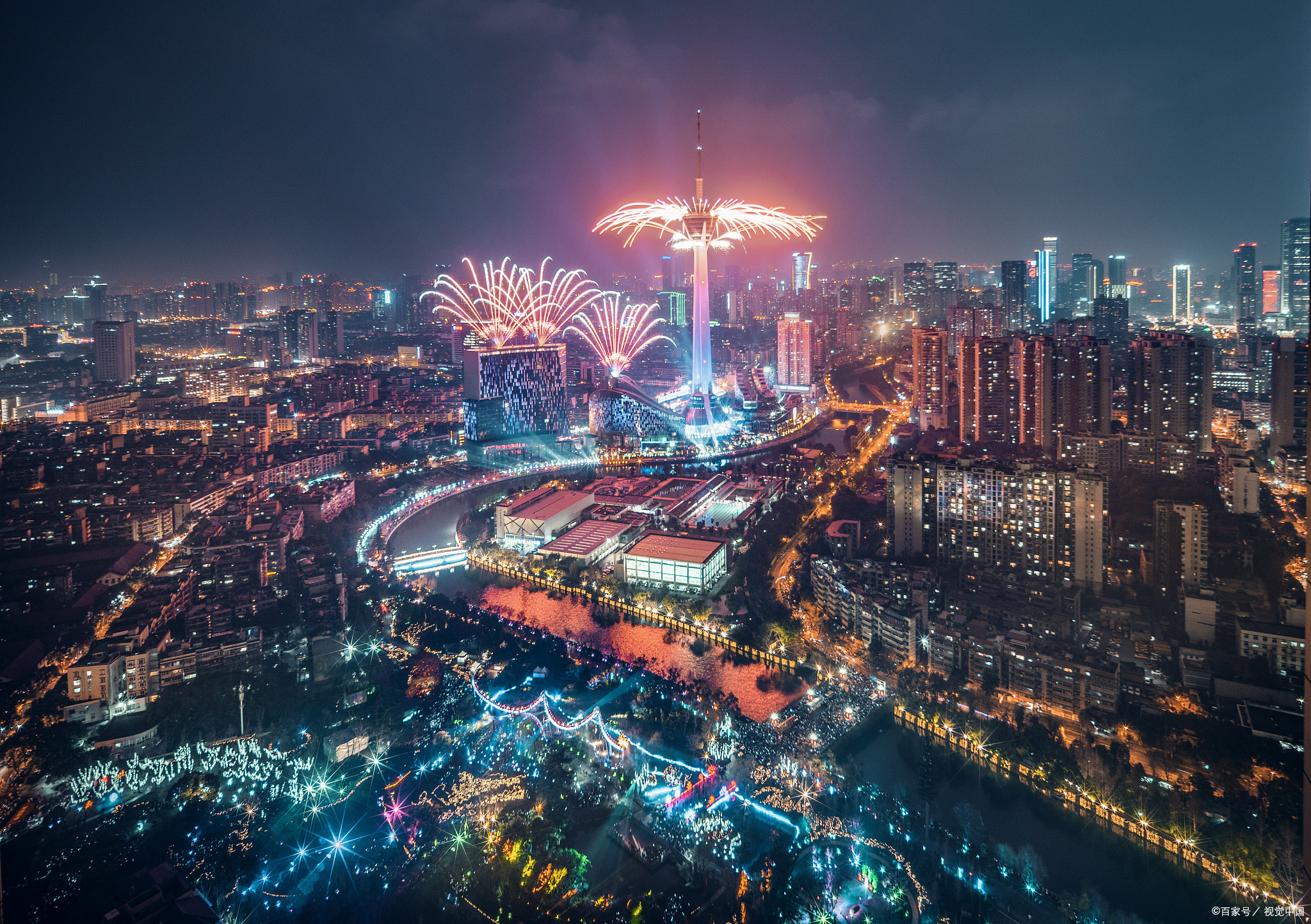 宿迁人,今晚来这里赏烟花吧