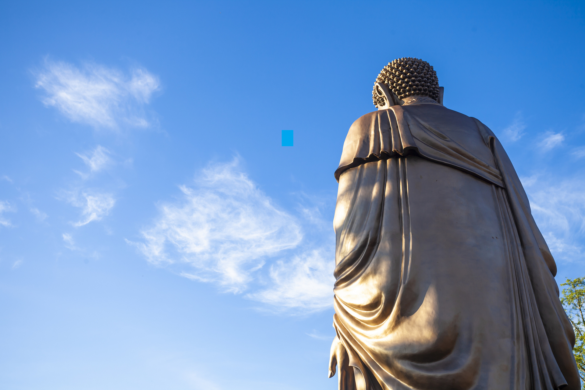 灵山大佛是一个世界著名景点,位于江苏省无锡市滨湖区马山国家风景