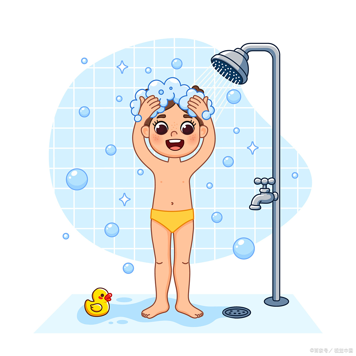 今天咱们就聊聊夏季洗澡的正确打开方式,让你清爽老年人沐浴卡通每天