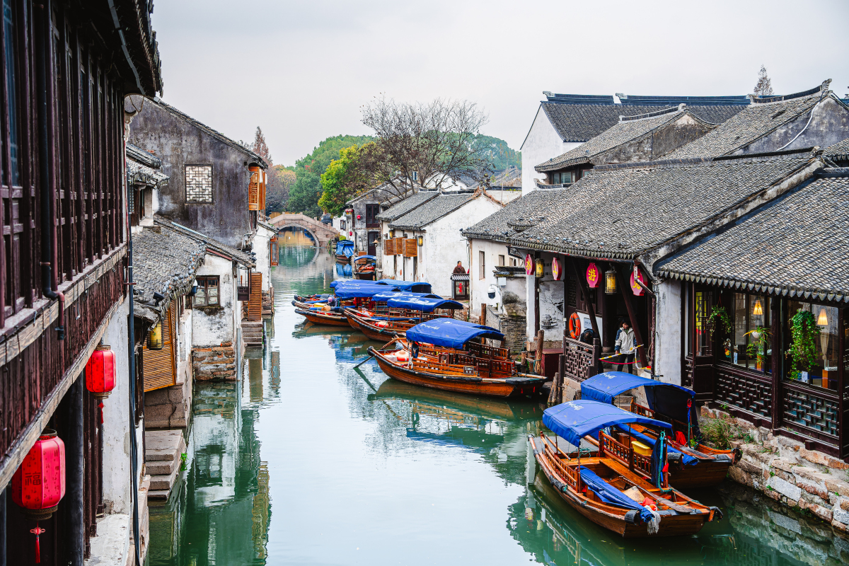 苏州四大水乡古镇图片