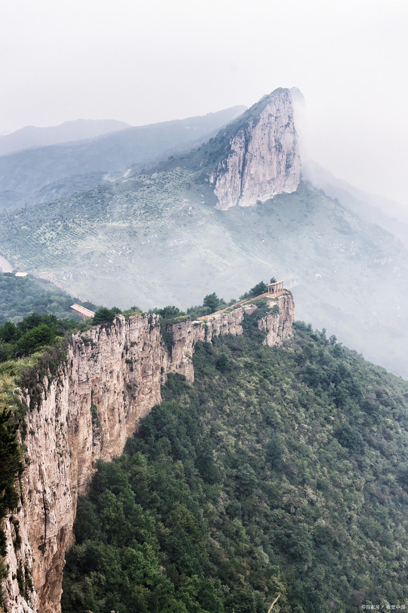 山西太行山必去三大景点,绝壁天路险峻美,太行山水入画来  太行深处