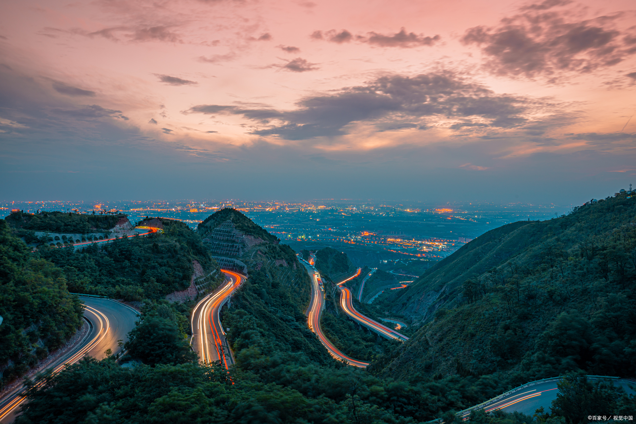 西安最美盘山公路——骊山,机车摩友们的最爱场所之一