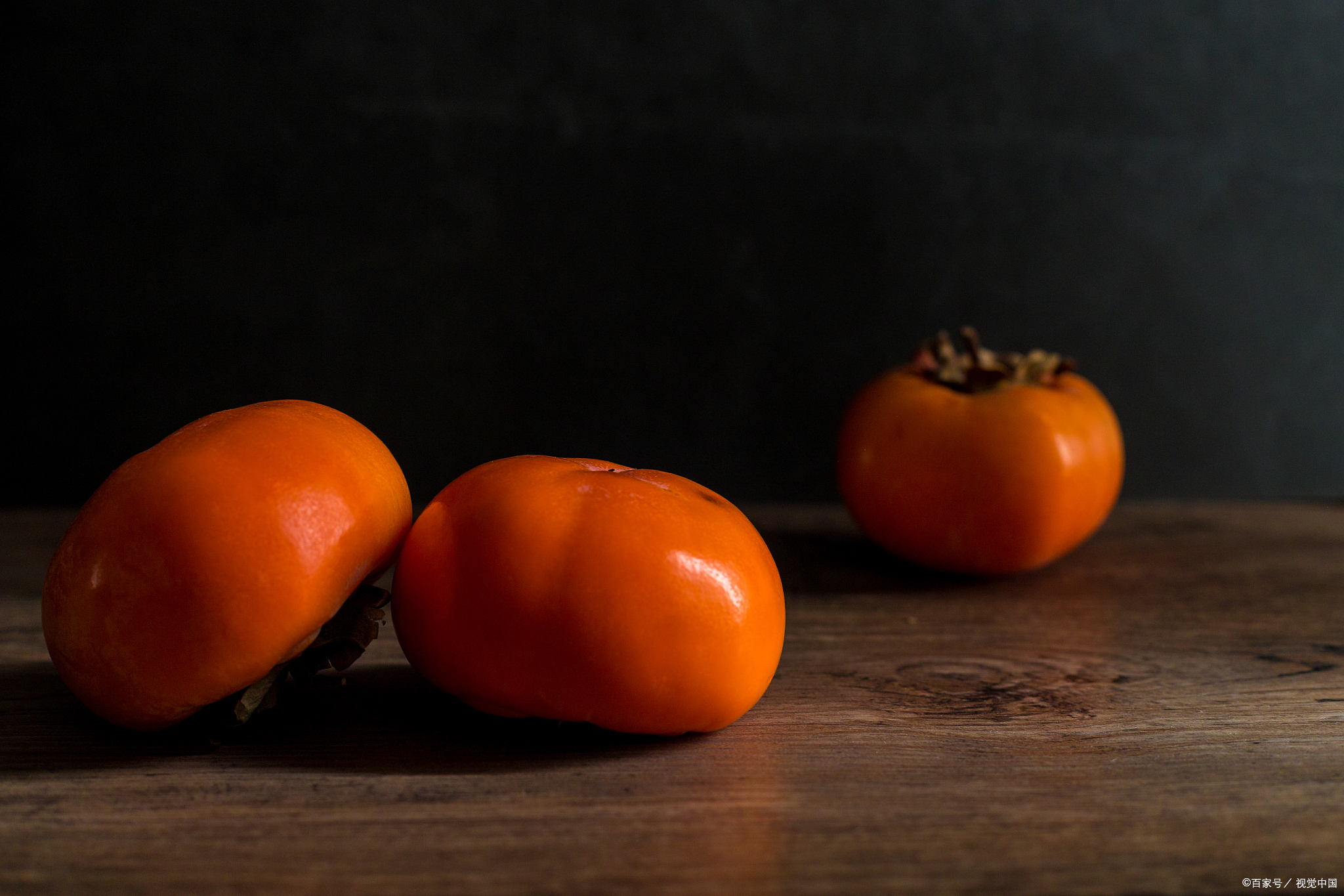 鸡心柿:我无核 脆柿子:我脆口 水浸柿:我都有