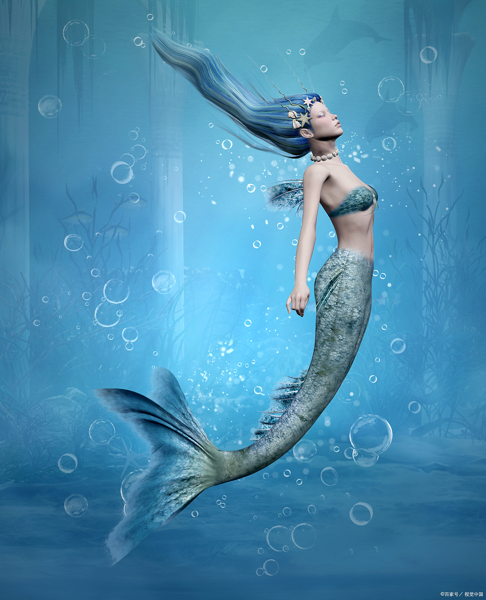 在浩瀚无垠的海洋深处,流传着一个神秘而迷人的传说