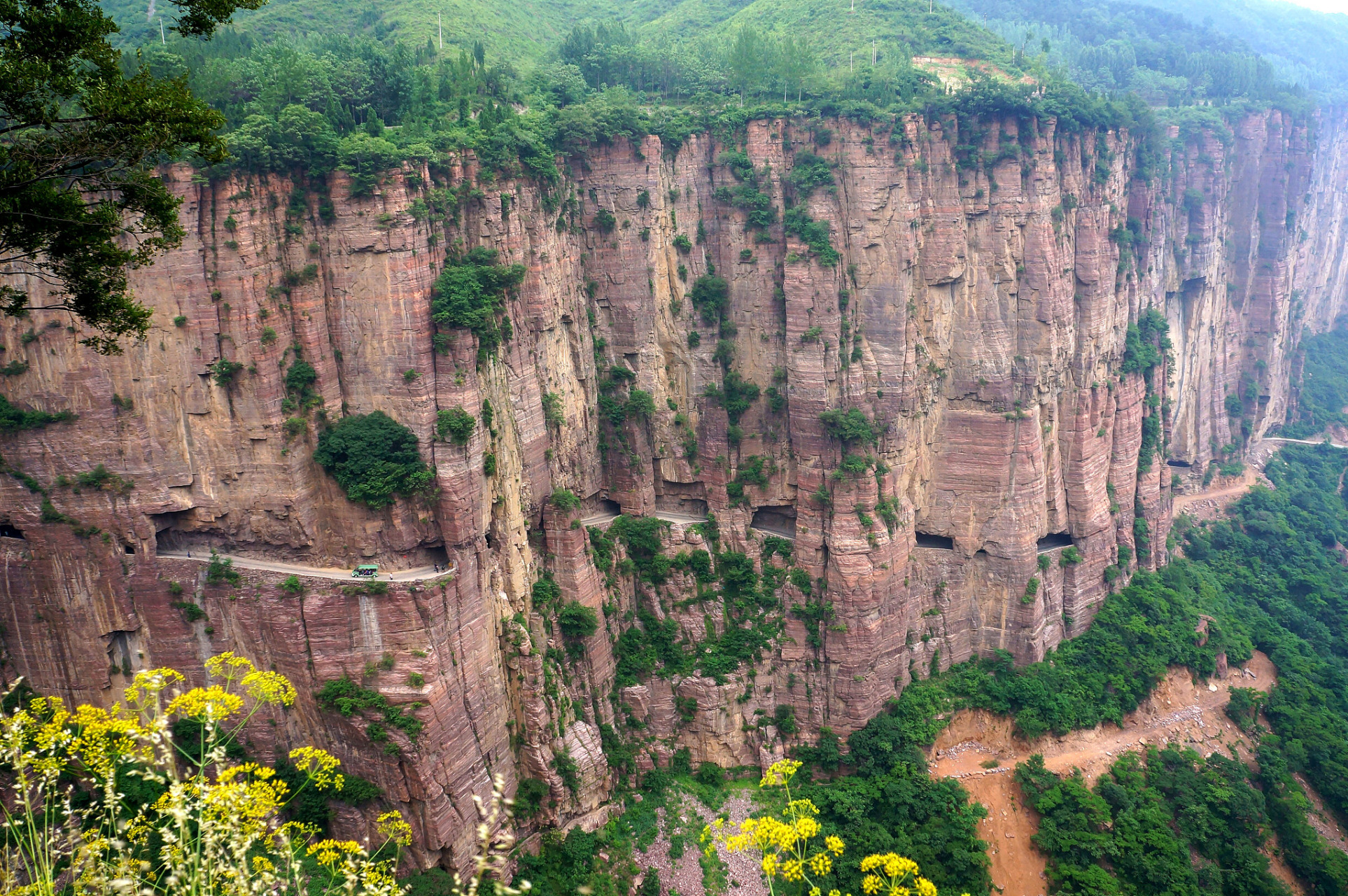 壶关太行山大峡谷,位于河南与山西交界处,是太行山大峡谷国家森林公园
