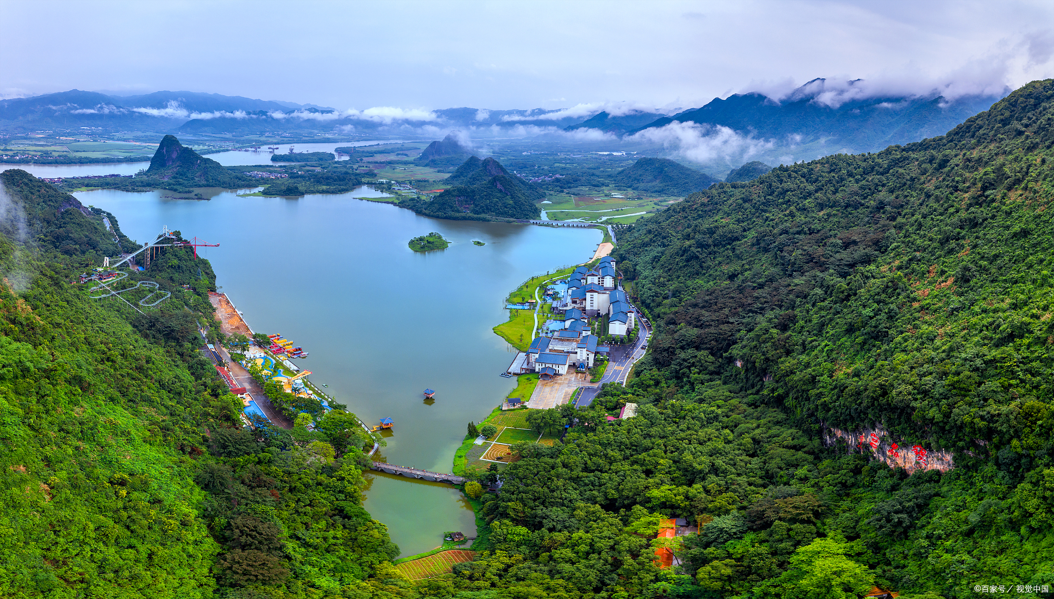 肇庆四会贞山,山水相依清新空气!