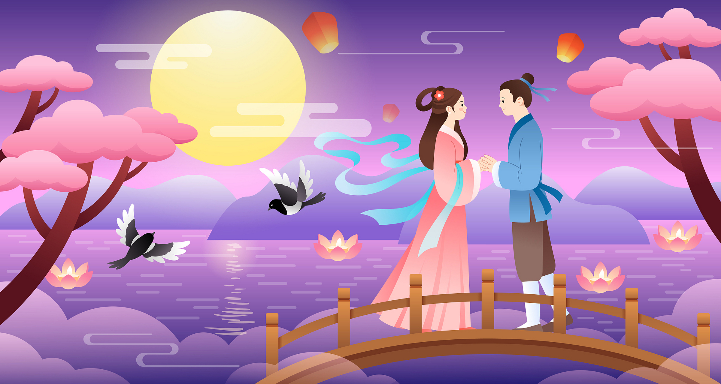 如何和恋人度过一个难忘的七夕情人节?