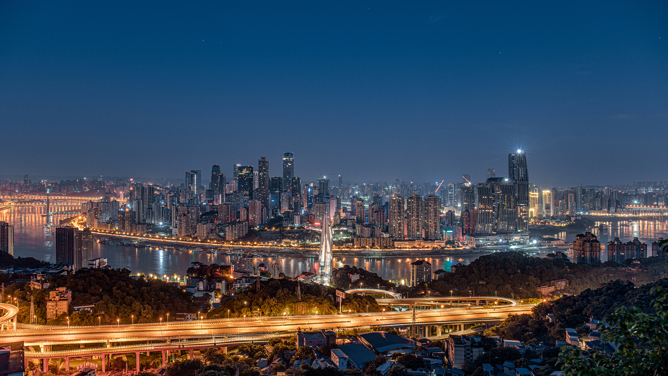 重庆夜景高清壁纸1920图片