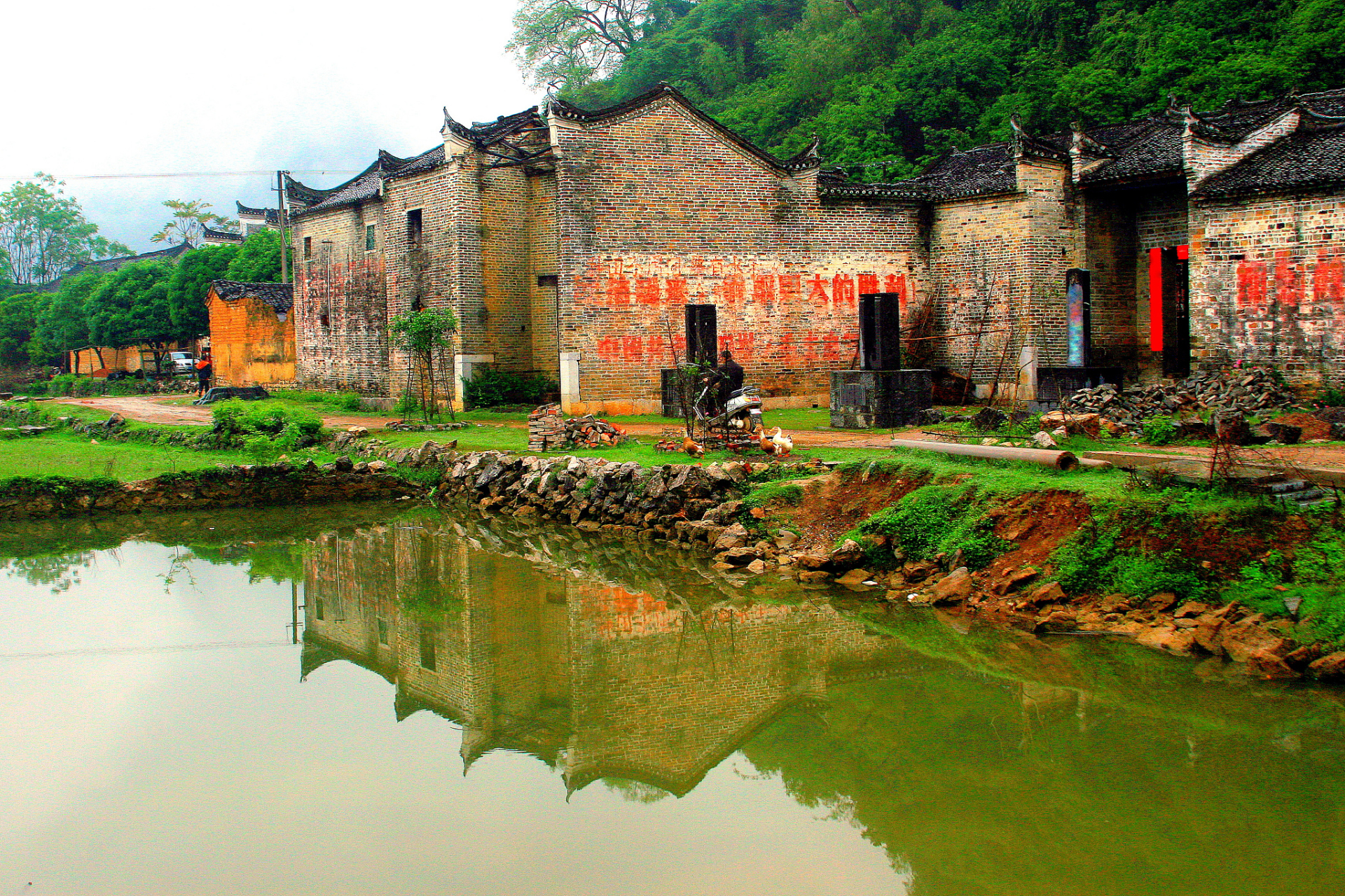 千年雅溪古村景区图片