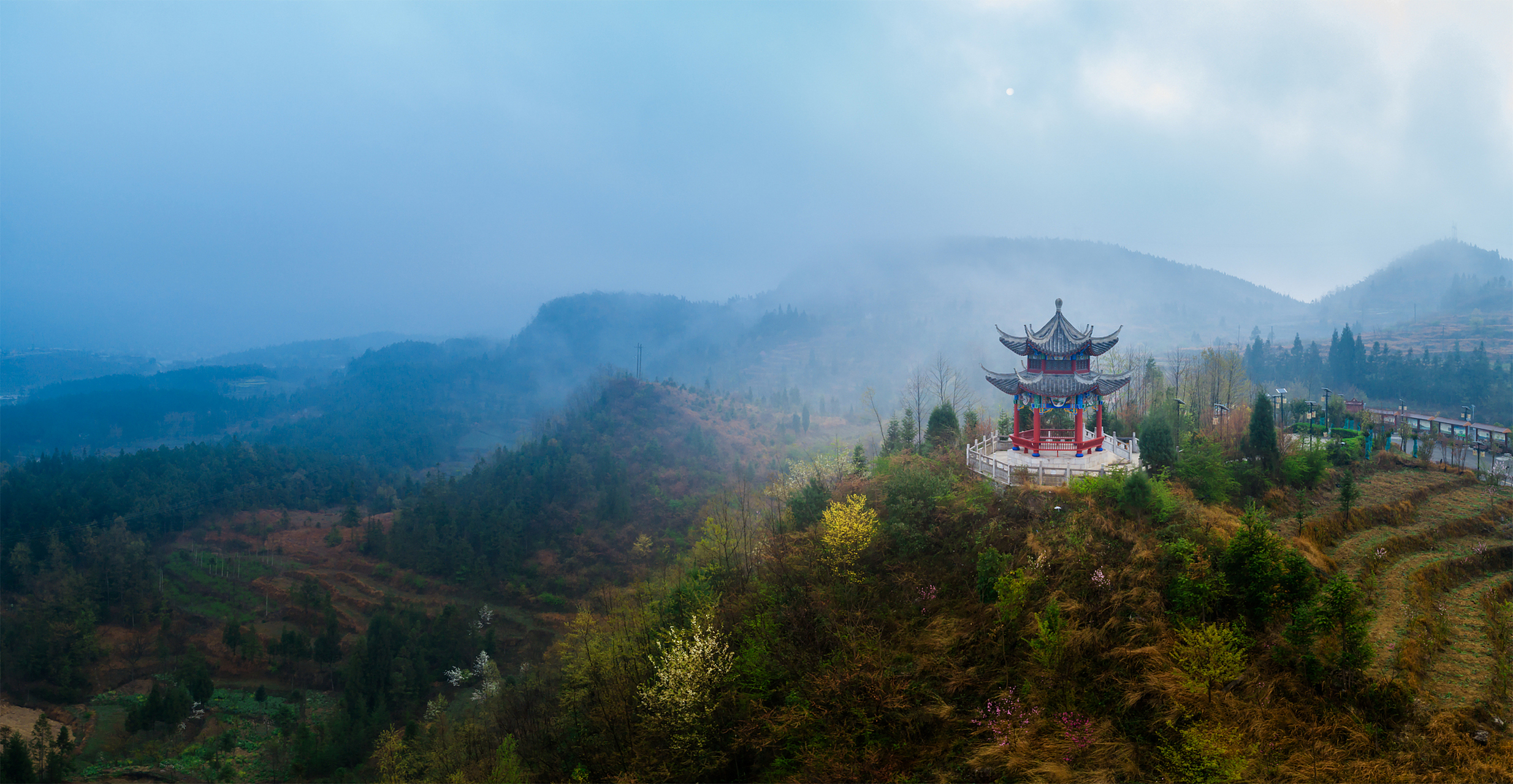 夏日游阳山,汤山风景旅游区的明珠.