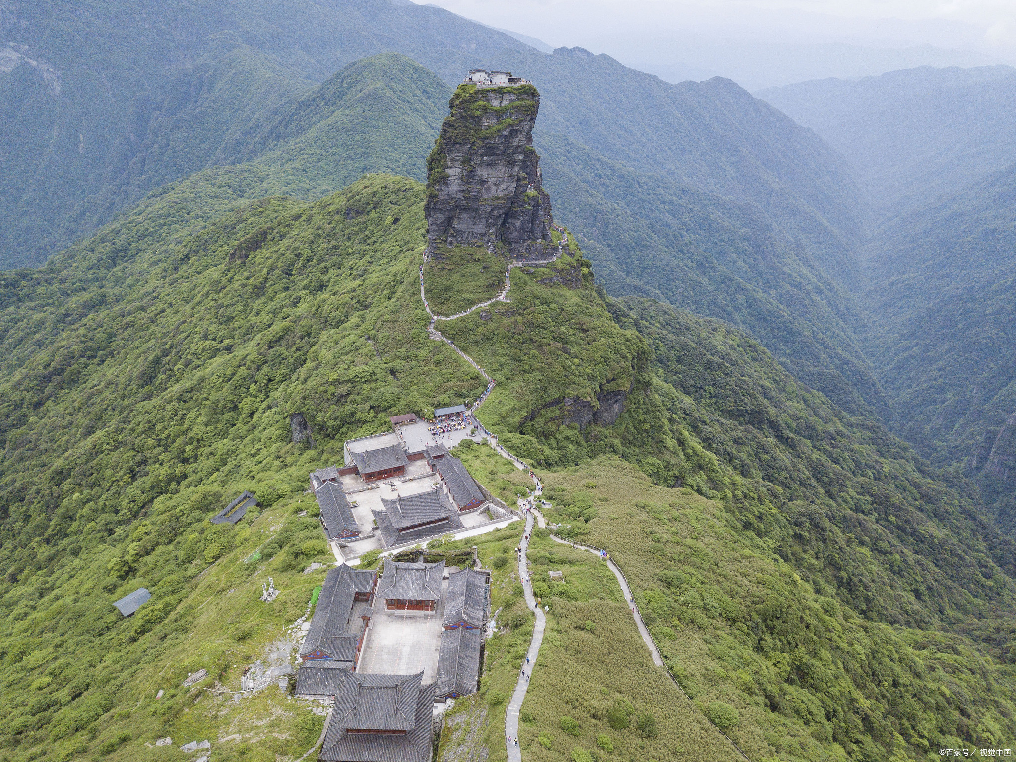 梵净山佛光高清图片图片