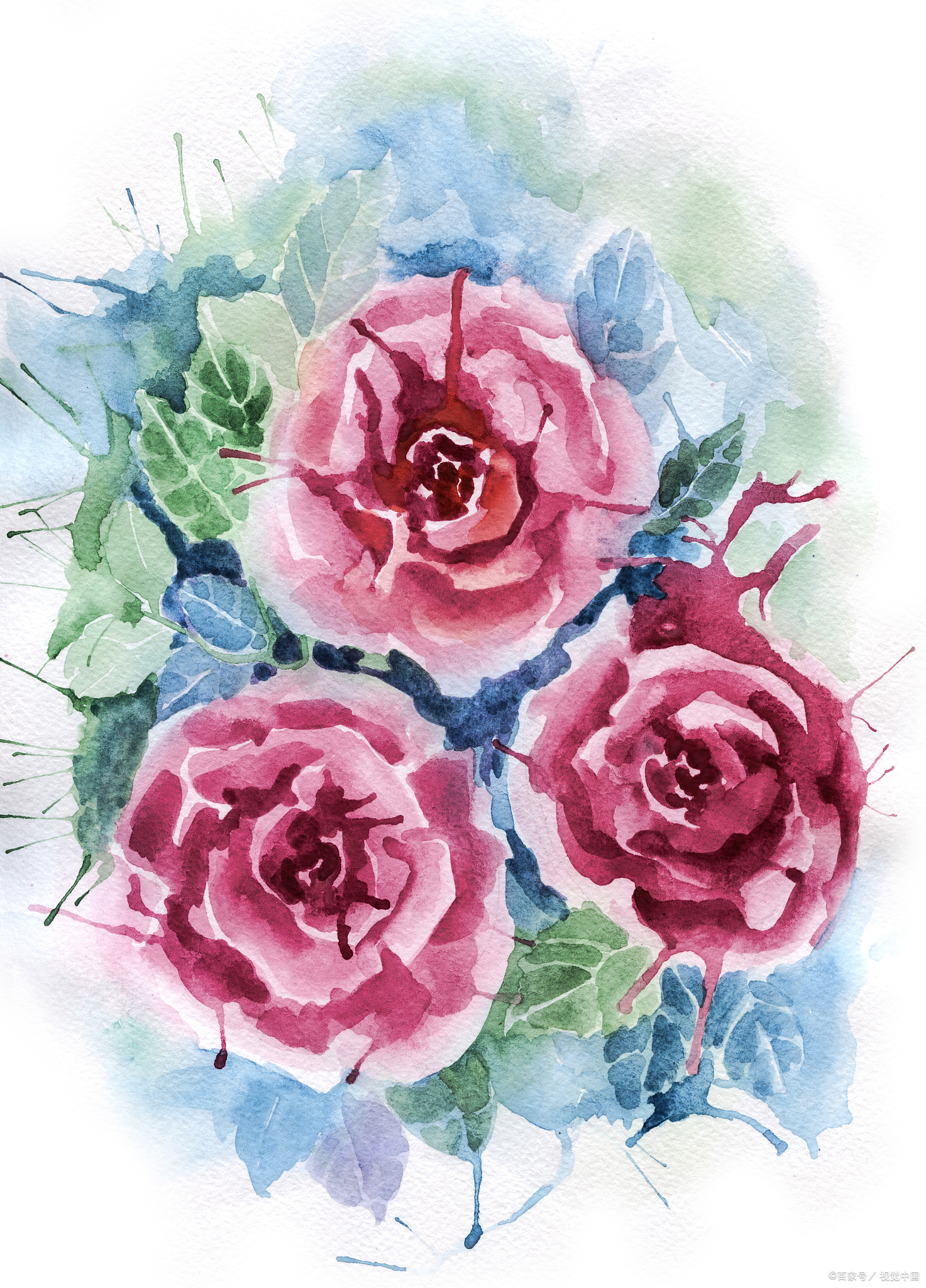 高级玫瑰花绘画技巧:如何用细腻笔触展现完美花瓣