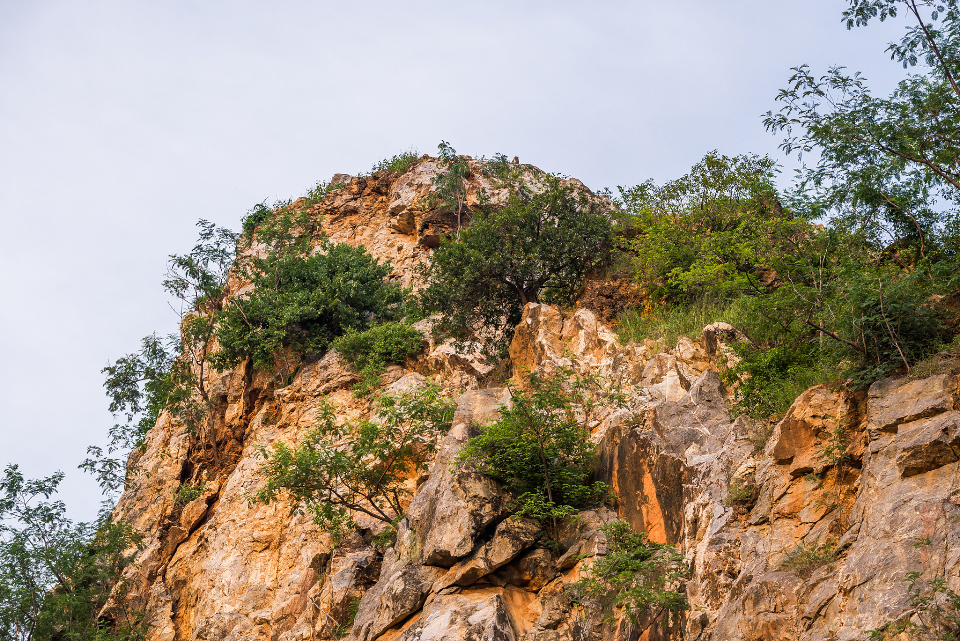 响堂山国家森林公园,位于河北省峰峰矿区,面积6348.8公顷.