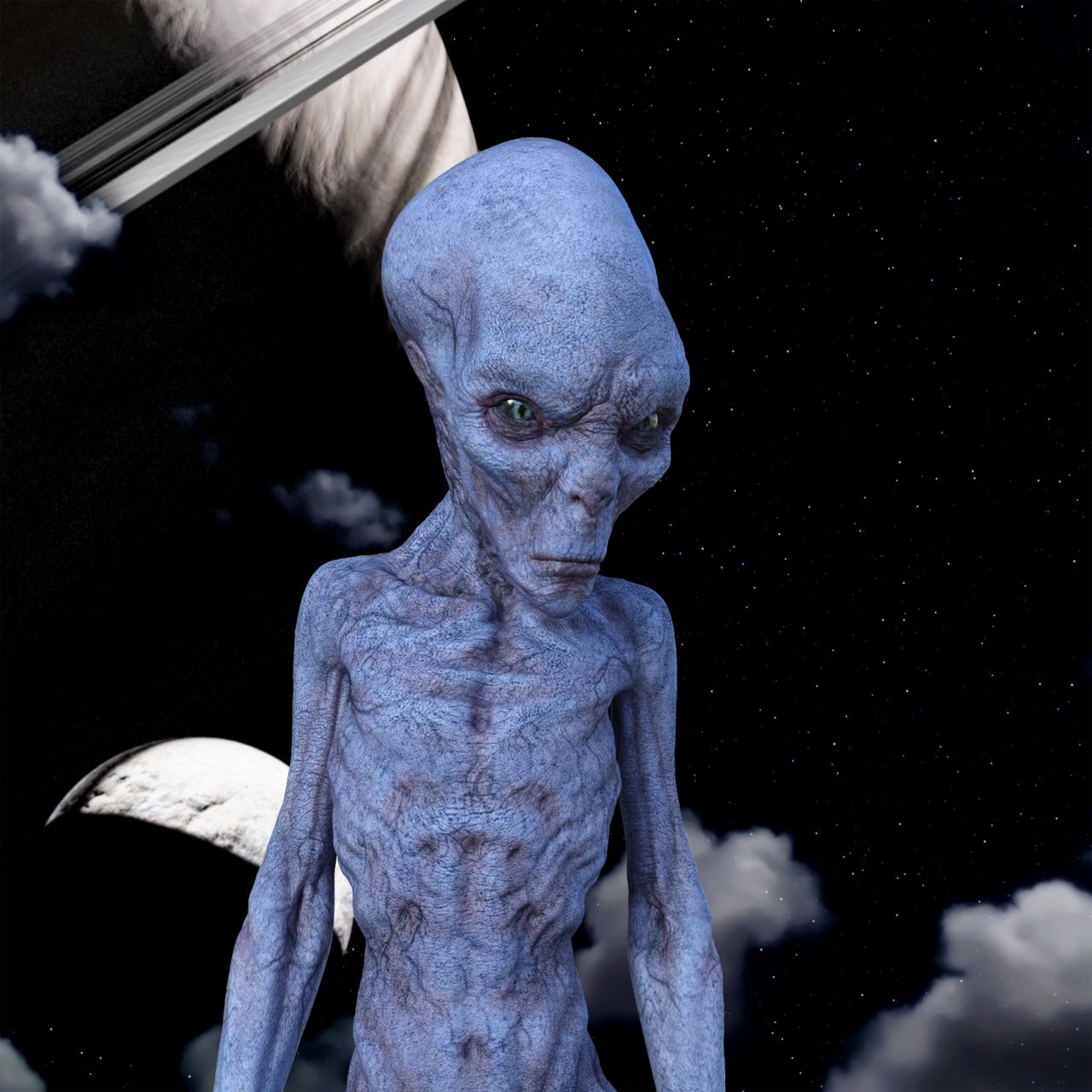 玄幻故事中,外星人存在于不同维度或空间,拥有神奇力量,与人类交流并