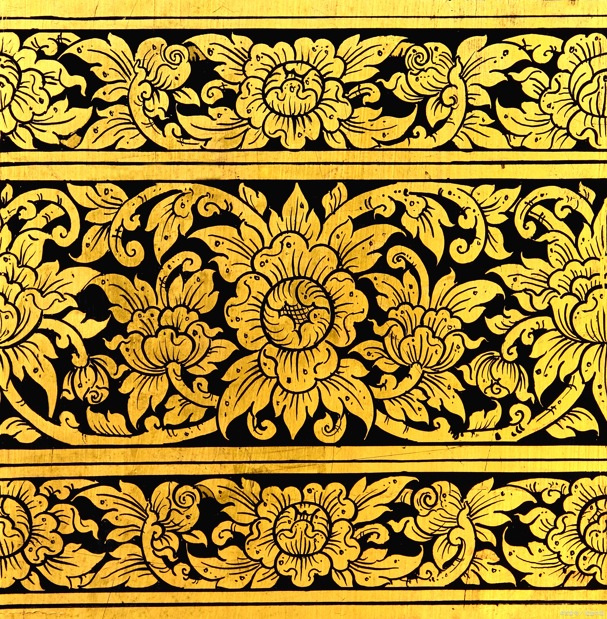 唐草纹:跨越千年的绿色传奇