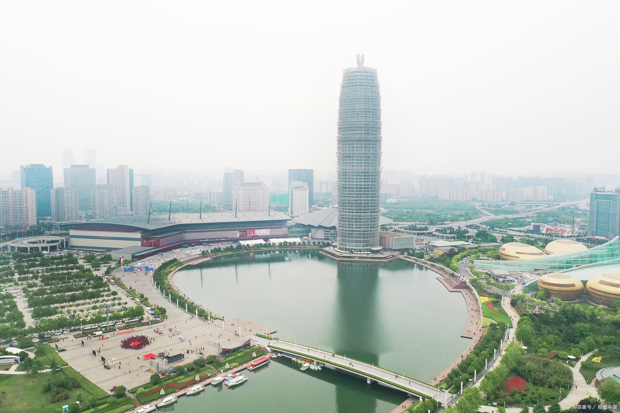 郑州城市文化的重要标志建筑,塔高63米,是全国重点文物保护单位