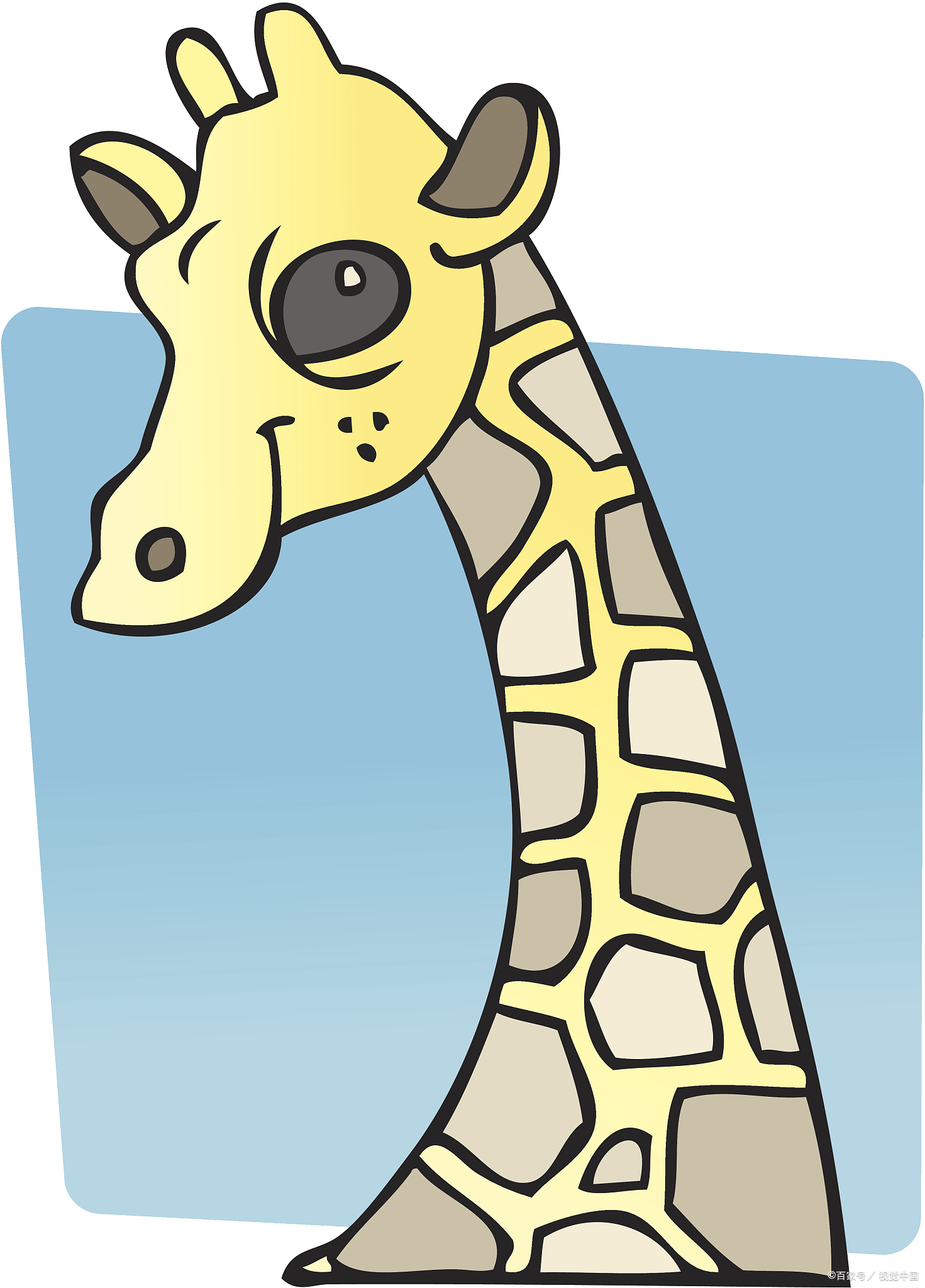 长颈鹿简笔画怎么画?