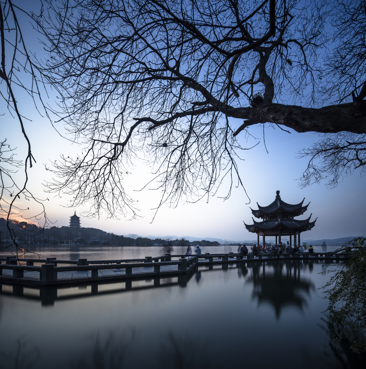 看亚运游杭州# 今天,我有幸参观了#中秋节国庆节双倍快乐# 平湖秋月