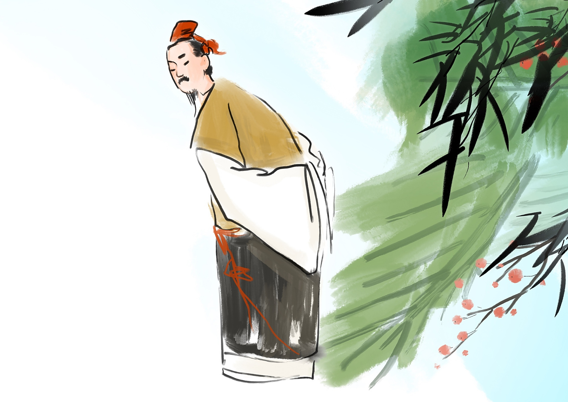 范仲淹也会怀旧,一首《苏幕遮》可见他的心思.