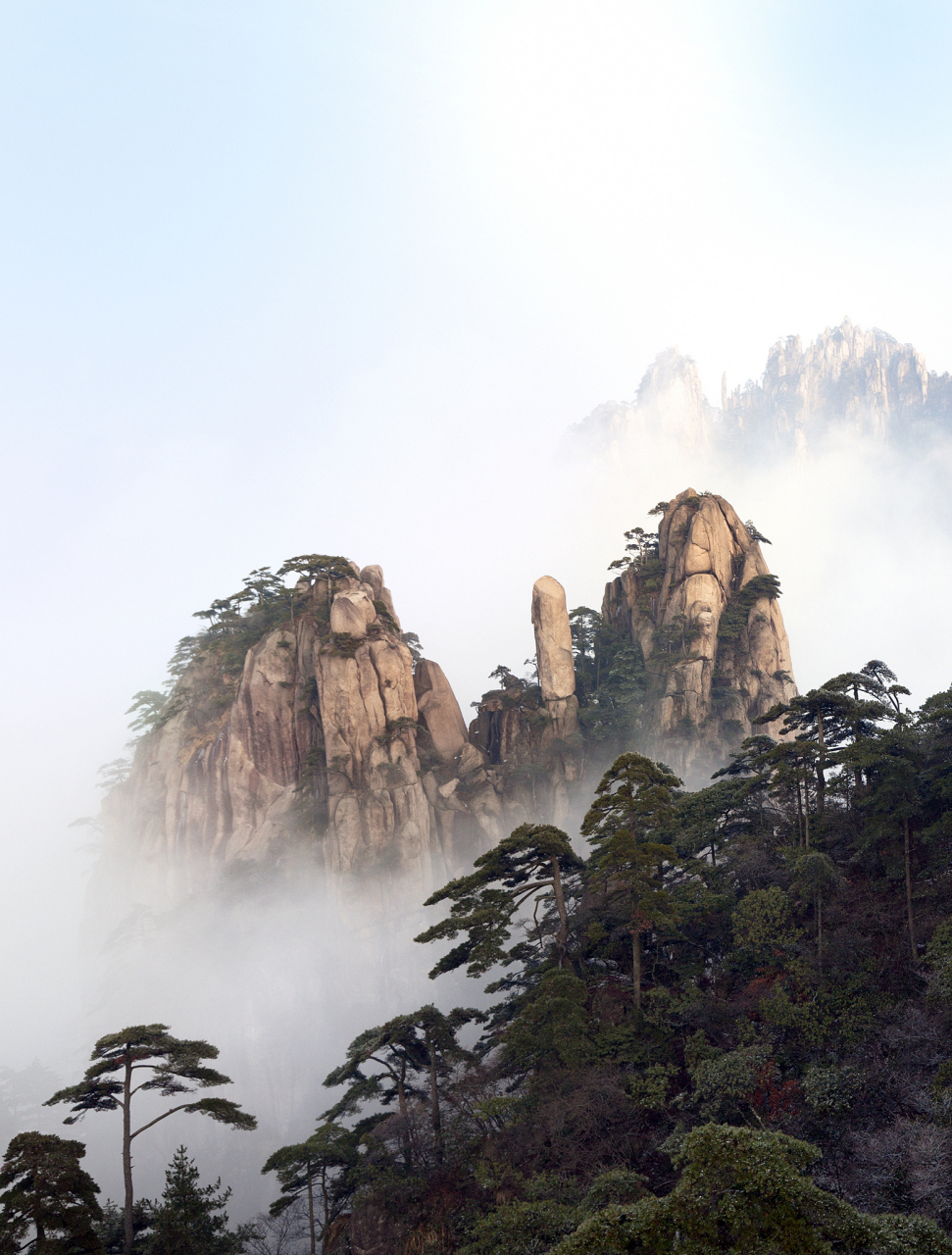 衡山天柱峰图片