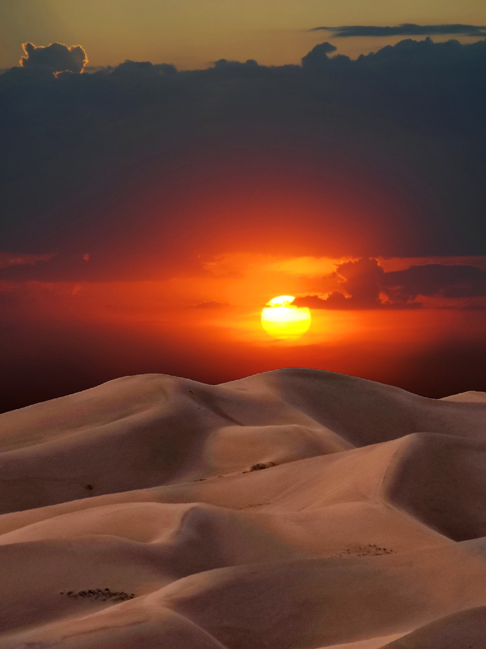 11566 沙漠夕阳,这是一个让人心醉神迷的景象.