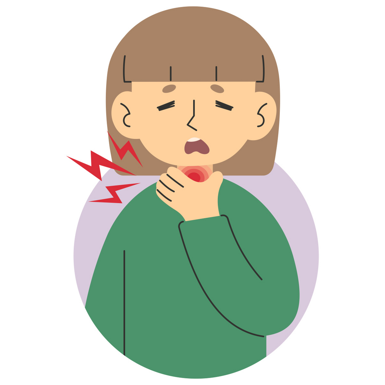 喉咙有很多泡泡,可能有咽喉部淋巴滤泡,急慢性咽喉炎,疱疹性咽峡炎等.