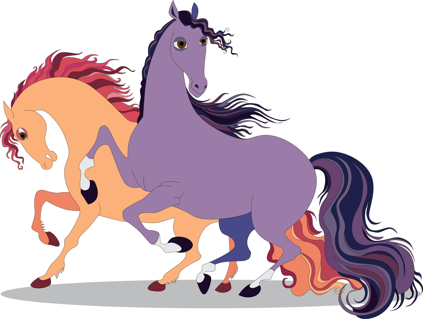 成语故事:小马快跑,一日千里的比赛大冒险  在一个