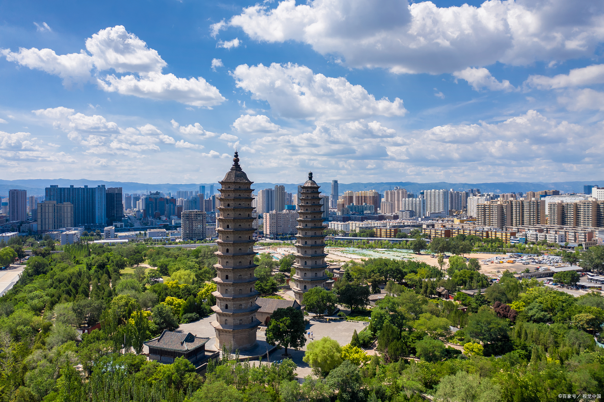 山西的地标性建筑,历时40年完成,高80米,是重点文物保护单位