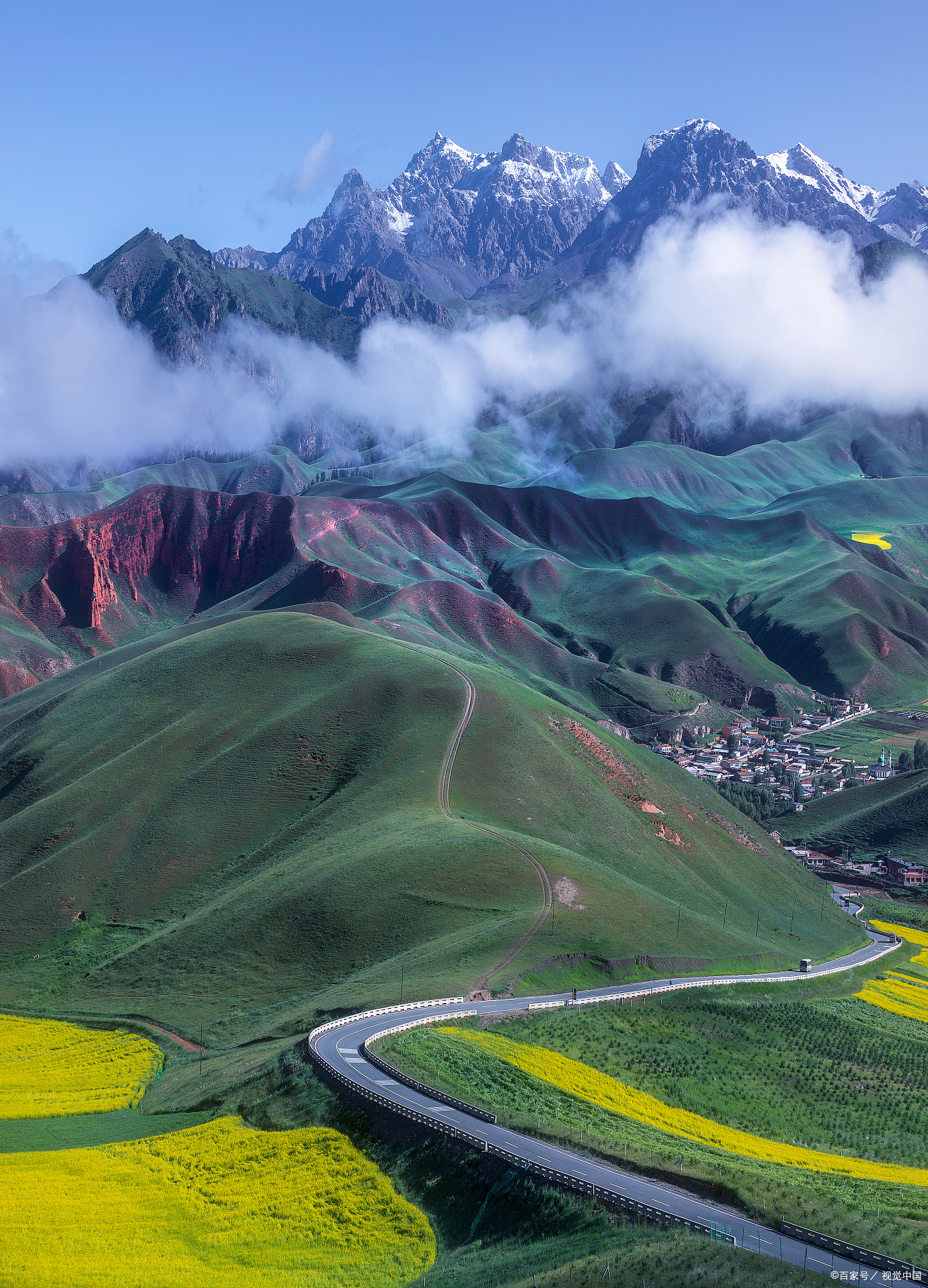 武威祁连山风景区图片