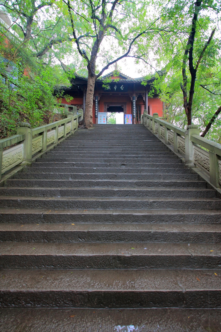 唐诗鉴赏,杜甫《白帝城最高楼》: 城尖径仄旌旆愁,独立缥缈之飞楼.