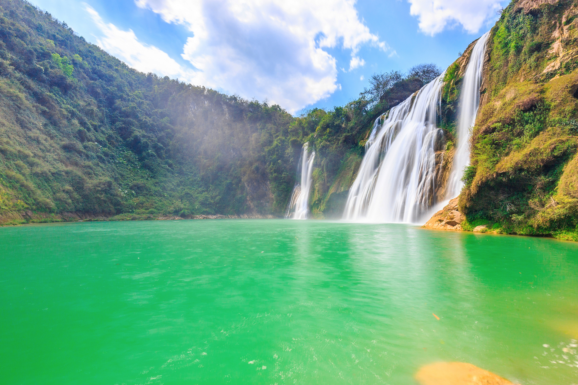 九龙瀑布群,南国一绝!